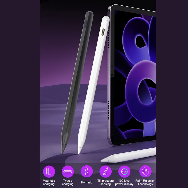 Magnetic Stylus Pen Rechargeable Tablet Pencil Active Capacitive Stylus Pen