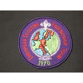 European Scouting Friendship Tour 1970 Patch