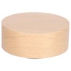 Music Box Round Base Wooden Rotation Stand Musical Case Exquisite