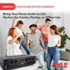 Pyle Wireless Bluetooth Home Audio Amplifier System-Upgraded 6 Channel 750