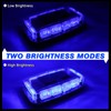 OPL5 Rechargeable Blue Emergency Roof Top Strobe Light Wireless Battery,