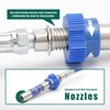 YUXIVCNE High Pressure Grease Coupler, Heavy-Duty Fittings Hose Extensions, 8th