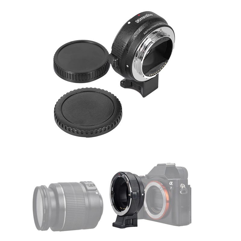 Auto Focus EF-NEX EF-EMOUNT FX Lens Mount Adapter for Canon