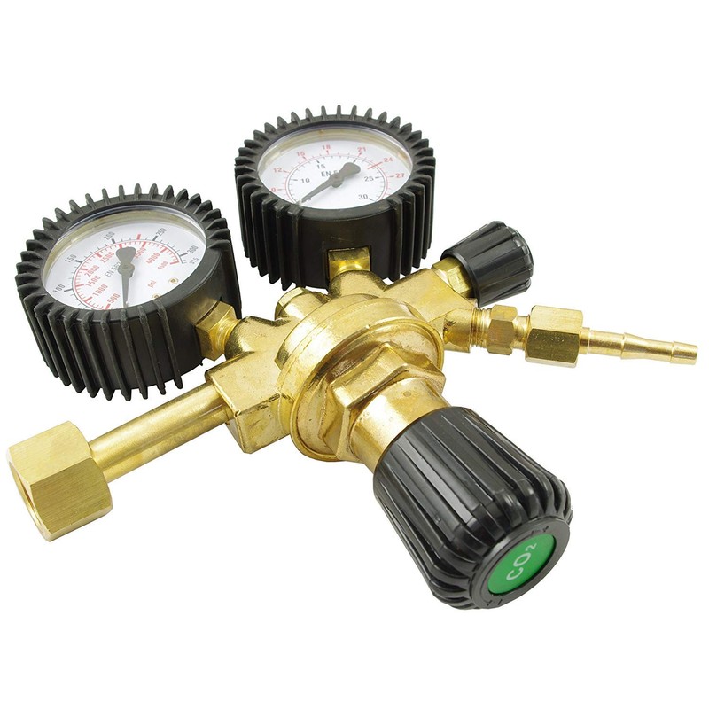 IPOTOOLS Druckminderer Druckregler für Argon/CO2 Schutzgas zu MIG/MAG Schweißgerät