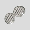 2PCS 5" Round Louvre Air Vent stainles steel Ventilation Ventilator