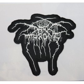 Unbranded Darkthrone Patch Iron/Sew on Embroidered Black Metal Mayhem