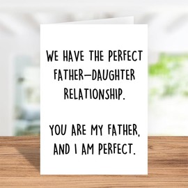 Dad Birthday Card for Father