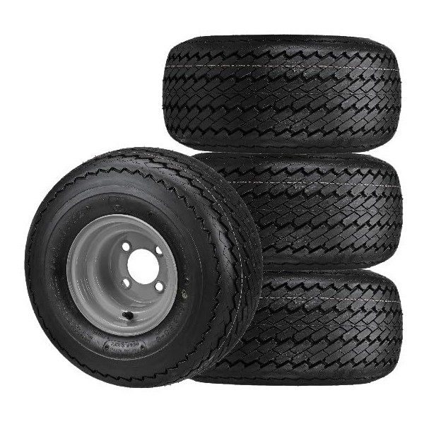 RM Cart Four Golf Cart Tires & Rims 18 X
