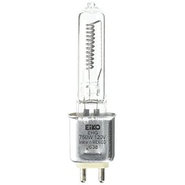 Eiko EHG T-5 G9.5 Base Halogen Bulb, 120V/750W