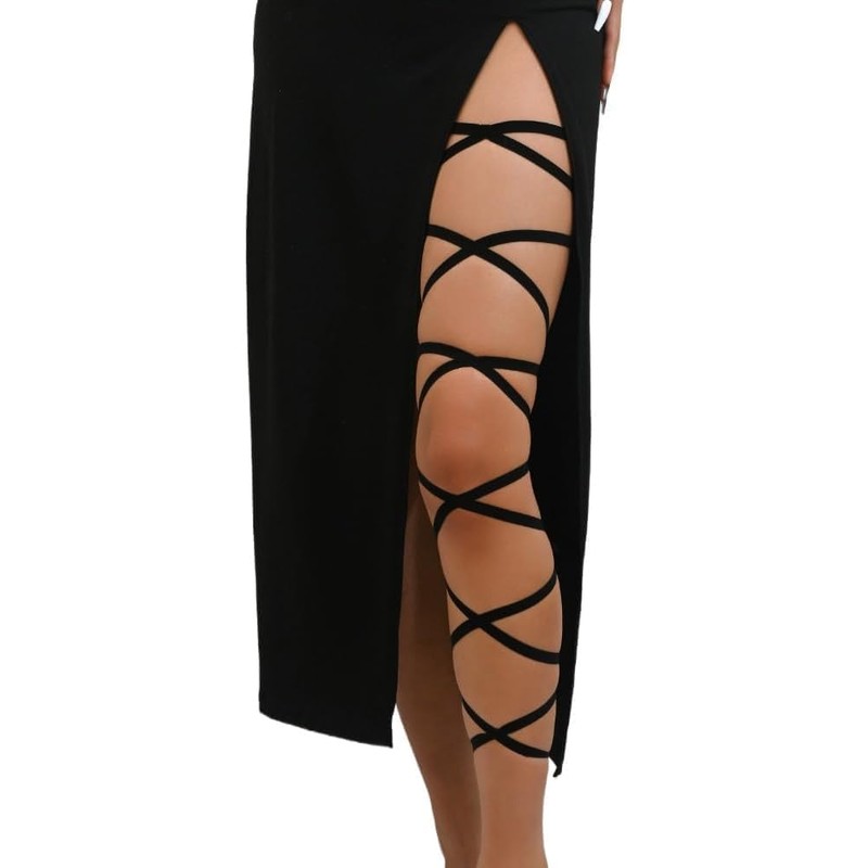 Elastische Beinbandagen für Damen, sexy Strumpfband für Damen, exotische Strumpfwaren