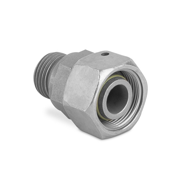 Einstellbare gerade Verschraubung 1/2”BSP-M26x1,5 18L 7360-18LRNI
