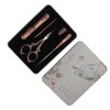 Embroidery Scissors Kit Red Ancient European Retro Style Stainless Steel