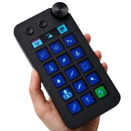 MBOX N1 Left Hand Device, Numeric Keypad Type, PC Work Efficiency, Shortcut Customization, For Business & Creators, Compact Design, Controller for Live Content Creation, Broadcast Devices, OBS,