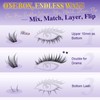 B&Q Bottom Lashes Clusters Wispy Eyelash Clusters Doll Cluster Eyelash