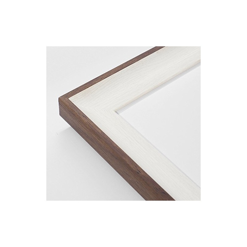 Shikishi Paper Frame UV-Cut Acrylic Specification 3709 White Brown