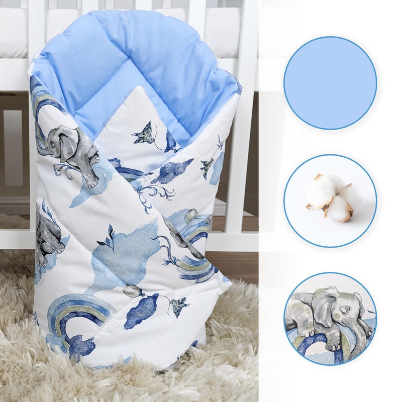 Baby Swaddle Blanket Newborn Cotton Swaddle Sleeping Bag 0-3 Months