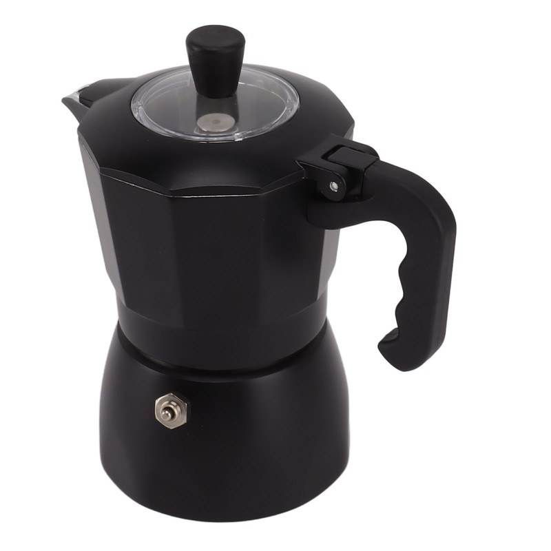 Moka Pot Italian Coffee Maker Easy To Operate Aluminum Coffee