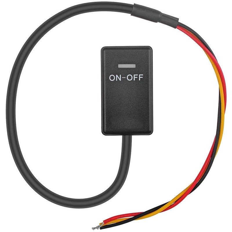 DC12V 1A ON/OFF DIY Paste Switch Power Switch No Drill