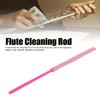Flute cleaning rod. Practical rod. For cleaning wind flutes. (Pink)
