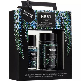 NEST Fragrances Wisteria Blue Eau de Parfum & Scented Bubbles 2-Piece Gift Set