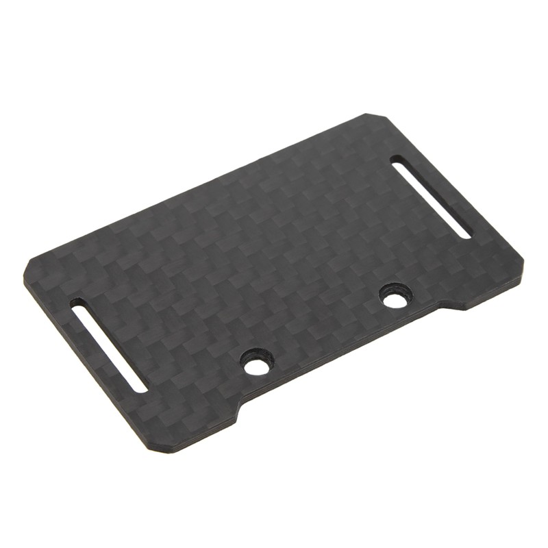 MEUS RACING Carbon Fiber Battery Tray for Traxxas TRX4M Defender