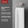 Pfister Vedra Towel Ring, Hand Towel Holder for Bathroom, Wall-Mounted,