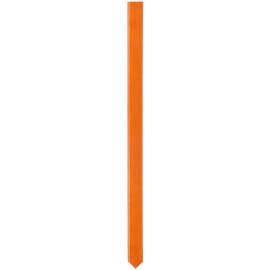 Brady 96950 66" Height, 3-3/4" Width, B-130 Reinforced Polymer, Orange Color Blank Bradystake Warning Stakes - With Points