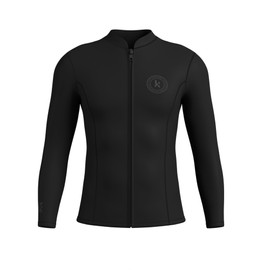 KMT Wetsuit Top Men, 2.5mm Wetsuits Jackets Long Sleeve Neoprene Tops for Surfing Diving Snorkeling Scuba Kayaking Swimming