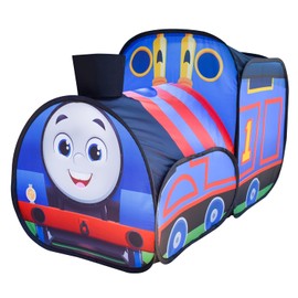 Thomas The Tank Engine - Tienda de campaña desplegable extragrande, casa de juegos para interiores para niños, se pliega para un fácil almacenamiento, juguetes de Thomas y sus amigos para niños pequeños y mayores de 3 años