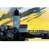 Bella Terra Annisquam Harbor Lighthouse Gloucester Cape Ann Massachusetts Notecards