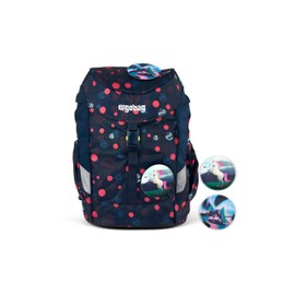 ergobag Mini Ergonomic Children's Backpack, DIN A4, 10 Litres, Phantbärsiewelt - Purple