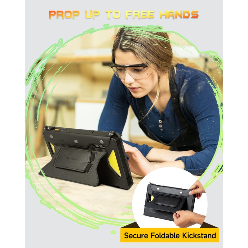 Ulefone Armor Pad 3 Pro Tablet Carry Case, 4-in-1 Multi-Purpose,