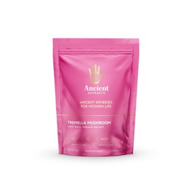 Tremella Mushroom Powder with 30% Beta Glucans - Snow Fungus Extracts - Better Digestion and Skin Health Support - Superfood, Adptogen (60g)