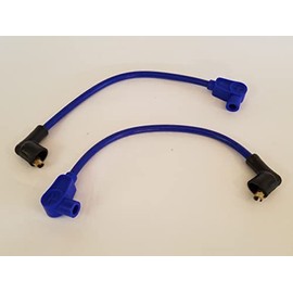 Big Dog Motorcycles Spark Plug Ignition Wires - 2001-11 All Models (Blue)