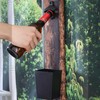 Jumiok Black Bottle Cap Catcher Wall Mounted Beer Top Bucket
