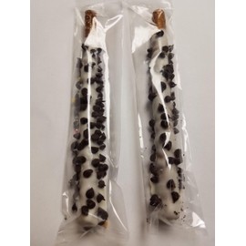 Chocolate Covered Pretzel Rods White Chocolate Chocolate Chip Pieces 16 Rods