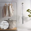 Greeily Clothes Hook Pole, High Reach Garment Hook for Hanging