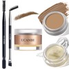 UCANBE Waterproof Eyebrow Gel + Eyebrow Styling Wax 2 in