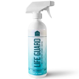 LifeGuard Home Ceramic Spray – Hydrophobic Ceramic Coating for Homes - Repels Dirt, Water, Fingerprints & Grime – Scratch & Stain Resistant – Lasts 6 Months – Made in USA