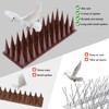Bird Spikes, 30 Pack Bird Deterrent for Outside, Pigeon Spikes