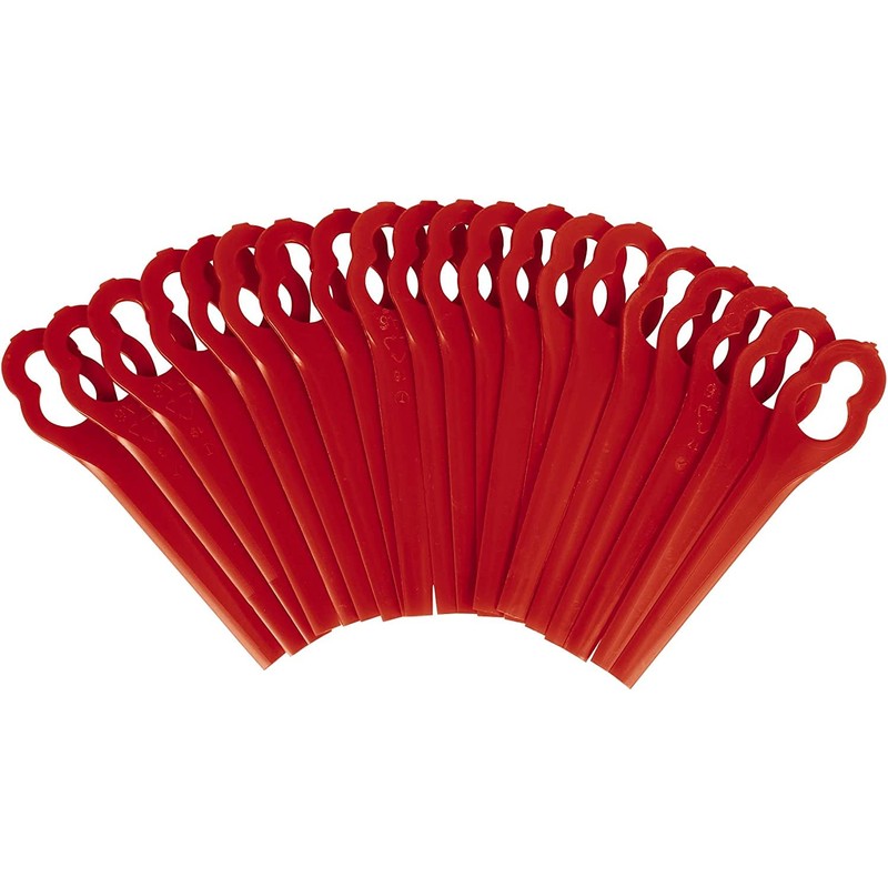 FIND A SPARE 40 Pcs Plastic Grass Trimmer Blades |
