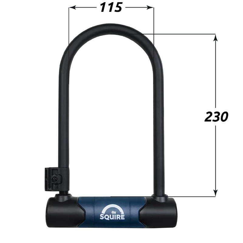 Squire Locks Nevis 230/10C D-Lock Cycle Lock & Cable Set
