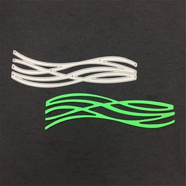 Wavy line Border Cutting Dies,DIY Scrapbooking Artist Metal Cutting Dies Stencils Handcraft Embossing Die Stencil for DIY Scrapbooking Album Card Decorative