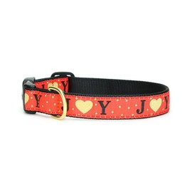 Up Country Dog Collar - Joy (Medium Wide - fits Necks 12-18")