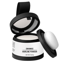 Root Powder for Hair,Root Up Hair Shadow Powder with Applicator - Long Lasting Hair Shading Tool, Hair Concealer Gray Coverage for Fine and Thinning Hair