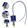 KONTONTY Solenoid Electromagnet 12v Push Pull Open Frame Plunger Spring