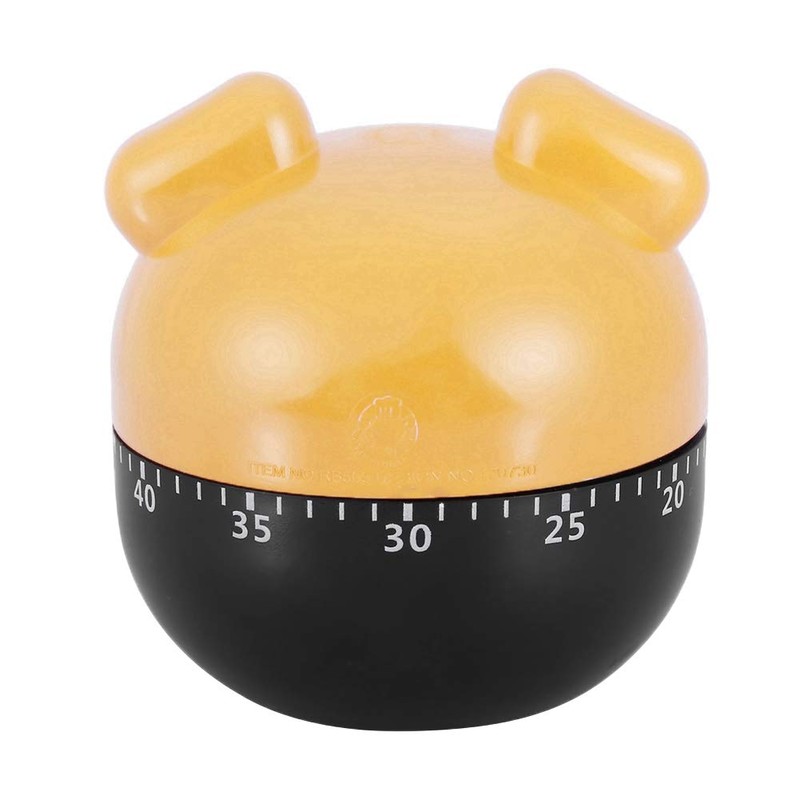 Cartoon Animal Timer Cooking Mechanical Cooking Timer Manual Animal Shape