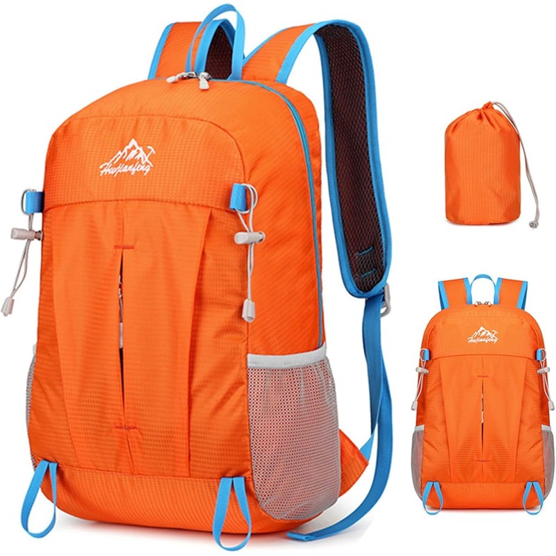 Mochila Senderismo, Mochila Plegable 40L, Mochila de Viaje
