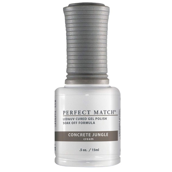 LECHAT Perfect Match Nail Polish, Concrete Jungle, 0.500 Ounce