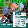 HOVIRAN Ammonia Test Strips for Fish Tank, Ammonia Aquarium Test